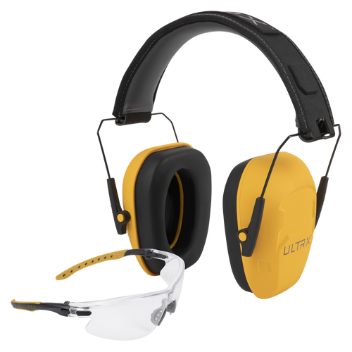 Allen Ultrax, Allen 4156  Ultrx Shield Ear/ Eye Prot Yellow