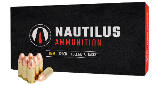 9mm 124Gr, Full metal Jacket.