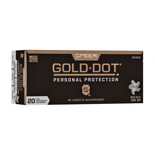 Spr Gold Dot 300blk 150gr Hp 20/200