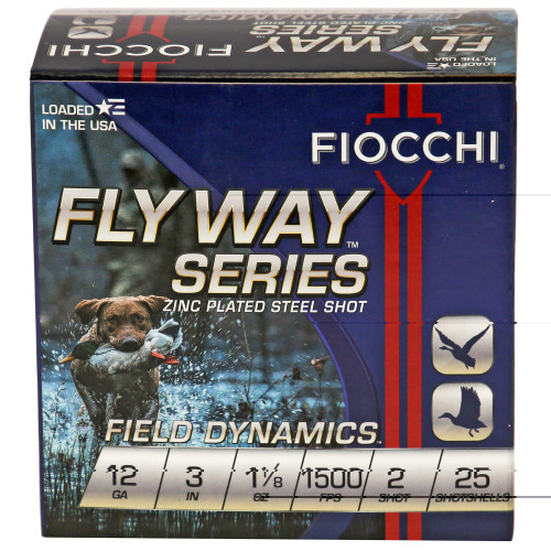 Fiocchi 12ga #2 Flyway Steel 25/250