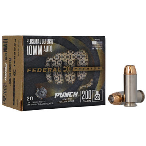 Fed Prm Punch 10mm 500gr Jhp 500