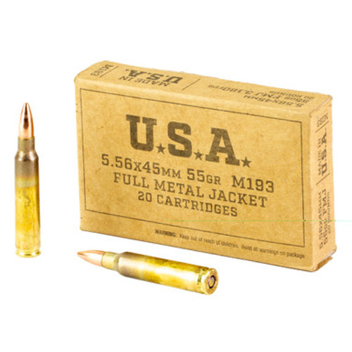 Win M193 556nato 55gr Fmj 500