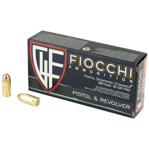 Fiocchi 380acp 95gr Fmj -1000CT