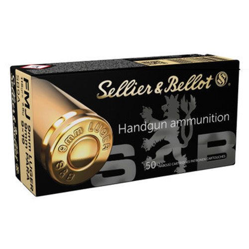 S&b 9mm 115gr Fmj - - SB9A-BX1000CT