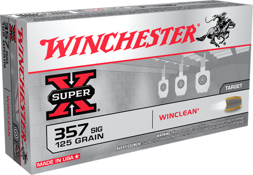 Winchester Ammo Super X, Win Wc357sig        357sg   125 Bebwcln      50/10