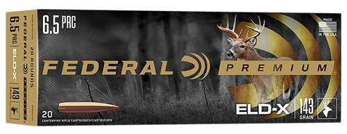 Federal Premium, Fed P65prceldx1    6.5prc  143 Eldx          20/10