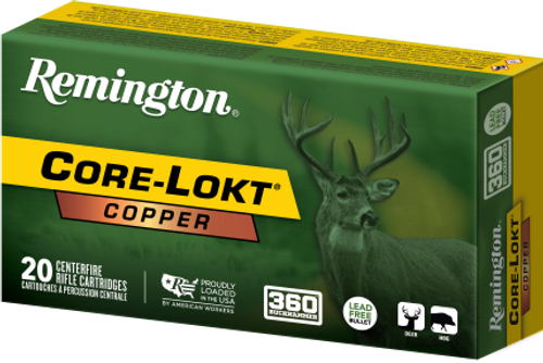 Remington Ammunition , Rem R20061       360 Bckham 160 Cl Tip       20/10