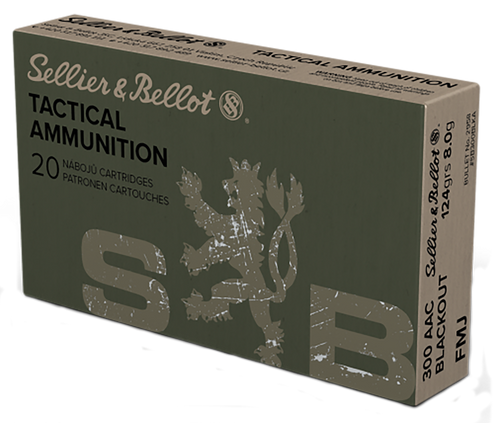 Sellier & Bellot Rifle, S&b Sb300blka      300bo   124 Fmj           20/50