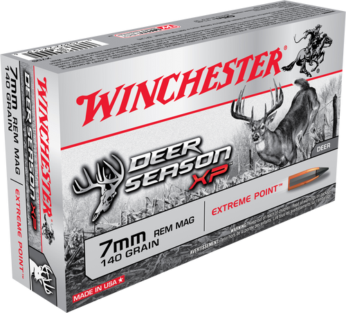 Winchester Ammo Deer Season Xp, Win X7ds            7mm     140 Ep Deer      20/10