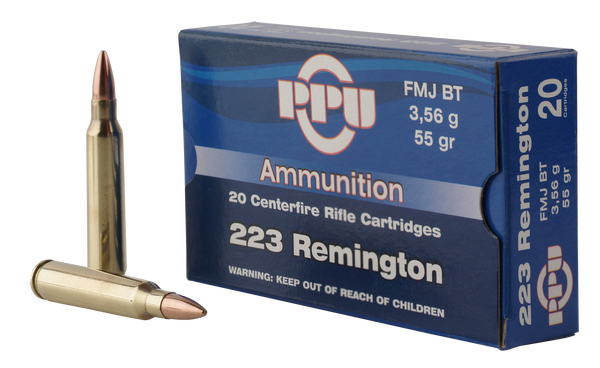 Ppu Standard Rifle, Ppu Pp223f1     223          55 Fmjbt        20/50