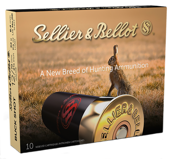 Sellier & Bellot Hunting, S&b Sb12bsj        12ga 2.75  00  9pel       10/25