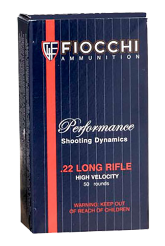 Fiocchi Field Dynamics, Fio 22fhvchp  22lr       38hv Cphp          50/100