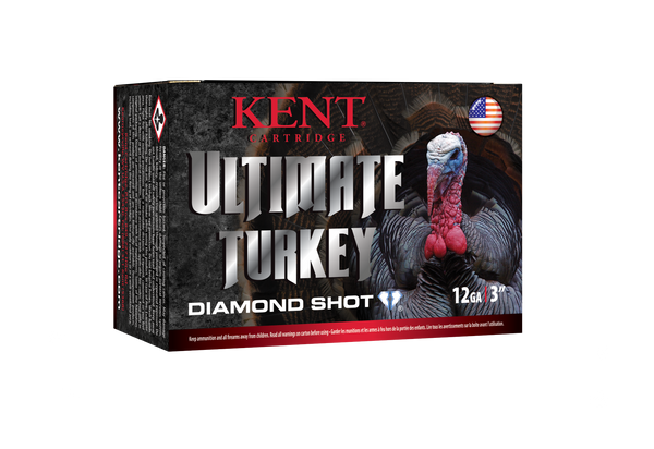 Kent Cartridge Ultimate, Kent C123tk504 Ult Dmnd Tky 12 3in 4sh 1-3/4 10/10