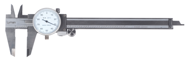 Lyman Dail Caliper, Lym 7832212 Stainless Caliper