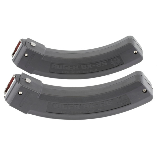 Mag Ruger Bx-25 10/22 22lr 25rd 2-pk Mag Ruger Bx-25 10/22 22lr 25rd 2-pk
