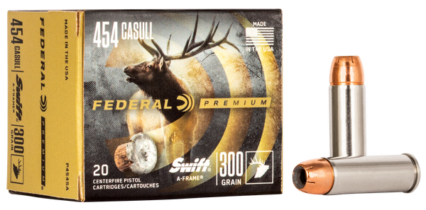 Federal Premium, Fed P454sa         454cs   300 Swafr         20/10