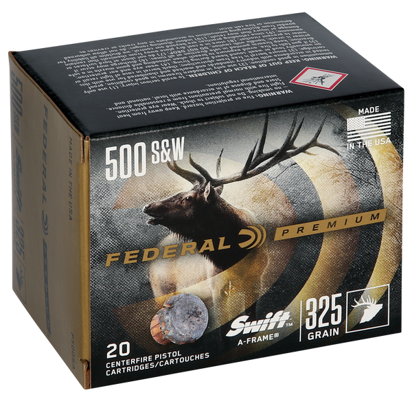 Federal Premium, Fed P500sa         500sw   325 Swafr         20/10
