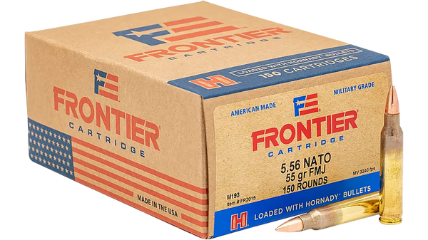 Frontier Cartridge Military Grade, Frontier Fr2015 M193 5.56  55 Fmj           150/08