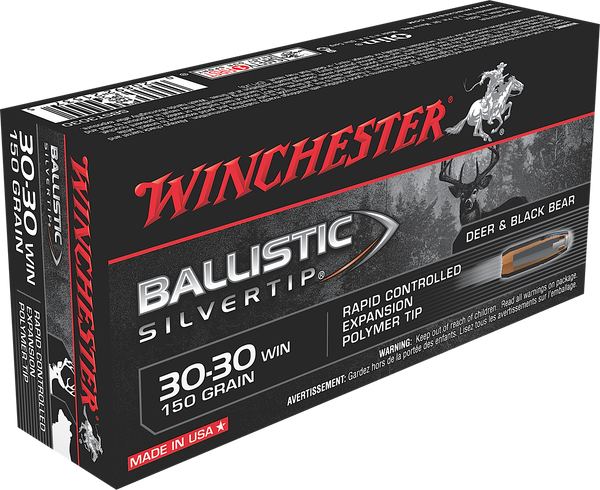 Winchester Ammo Ballistic Silvertip, Win Sbst3030        3030    150 Blst         20/10