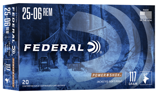 Federal Power-shok, Fed 2506bs         2506    117 Sp Ph         20/10