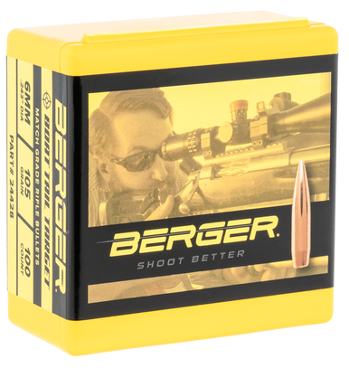 Berger Bullets Target Berg 24428 Bull 243 105g Bt Tgt 100  FAST FLAT RATE SHIPPING
