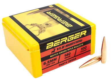 Berger Bullets Vld Hunting Berg 26504 Bull 264 140g Hunt Vld 100  FAST FLAT RATE SHIPPING