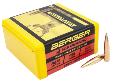 Berger Bullets Vld Hunting, Berg 28501 Bull .284 168g Hunt Vld 100 - FAST FLAT RATE SHIPPING!