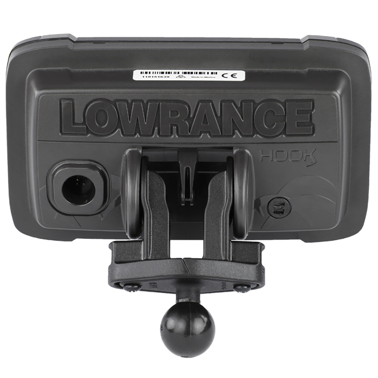 RAM Mount B Size 1 Fishfinder Ball Adapter for the Lowrance Hook2 Series  [RAM-B-202-LO12]