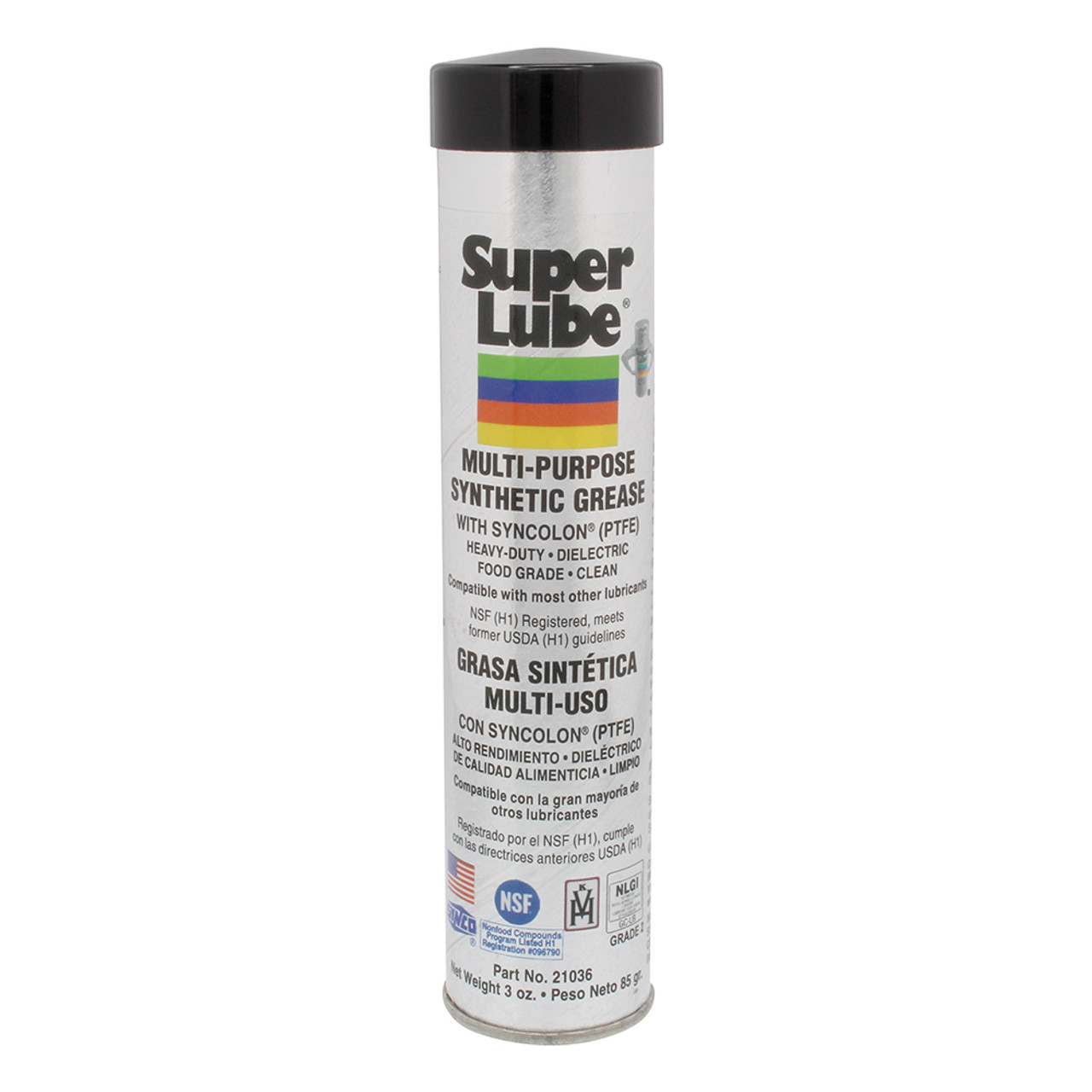 Super Lube 41150/UV Multipurpose UV Grease, Cartridge, 14.1oz