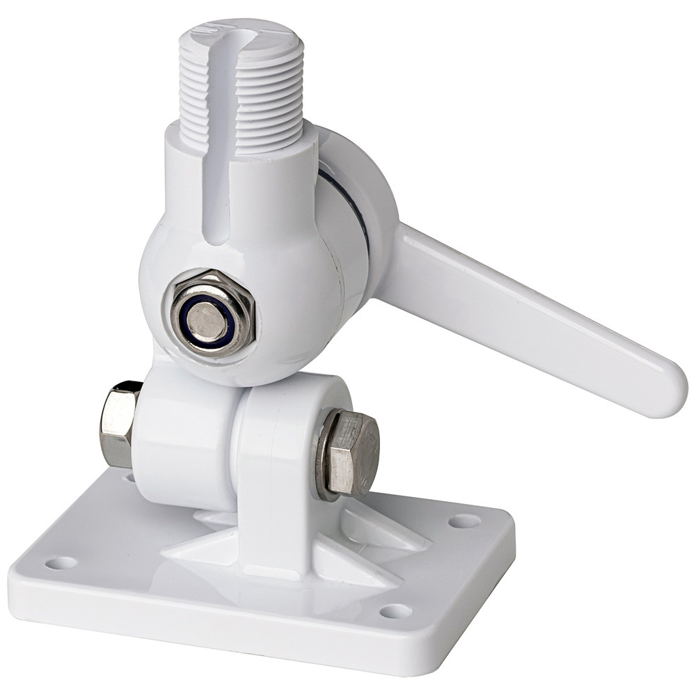 Scout Four-Way Nylon Ratchet Mount - White [PF AC NBASE001]