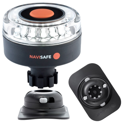 Navisafe Navilight 360 2NM w\/Navibolt Base  RIB Mount - Black [042KIT2]