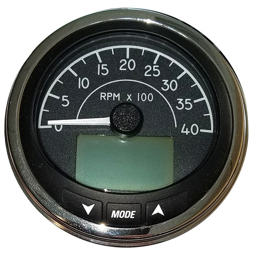 Faria 4" Tachometer (4000 RPM) J1939 Compatible w\/o Pressure Port - Euro Black w\/Stainless Steel Bezel [MGT059]