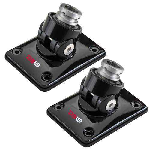 DS18 Hydro Universal Flat Mount V2 - Black [FLMBX\/BK]