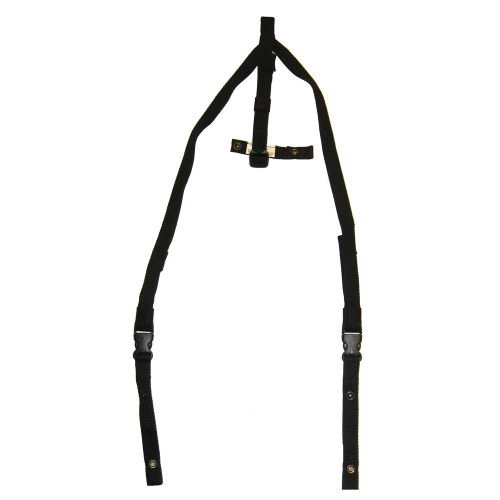 Mustang Sailing Leg Straps - Black [MA3032-13-0-101]