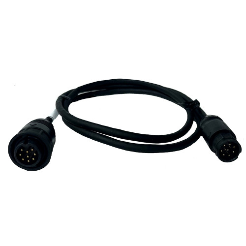 Echonautics 1M Adapter Cable w\/Male 9-Pin Navico Connector f\/Echonautics 300W, 600W  1kW Transducers [CBCCMS0502]