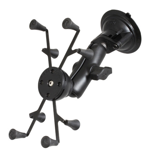 RAM Mount Twist Lock Suction Cup Base w\/Universal X-Grip II [RAM-B-166-UN8U]