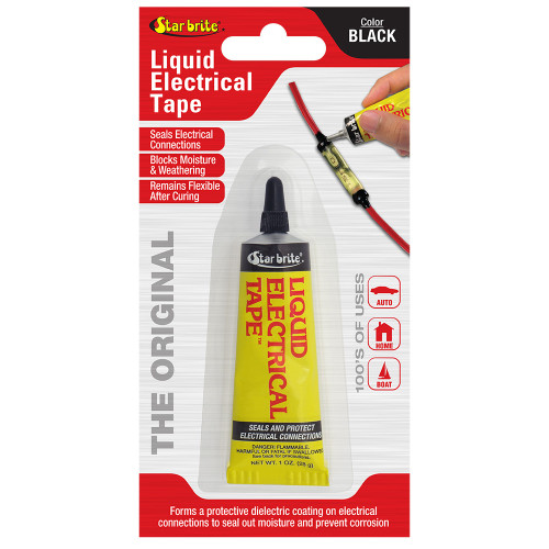 Star brite Liquid Electrical Tape - Black - 1 oz [84154]