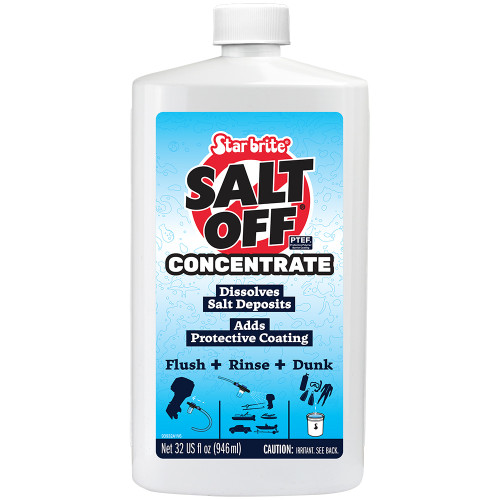 Star brite Salt Off - Concentrate- Salt Remover Wash  Engine Flush - 32 oz [93932]