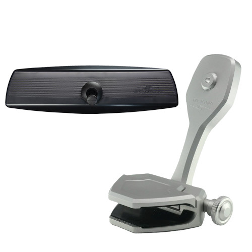 PTM Watersports Mirror\/Bracket VR-140 Pro  ZXR-370 - Electrobrite Silver [P12848-2370TEBCL]