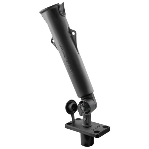 RAM Mount Tough-Tube Fishing Rod Holder w\/3" Length Spline Post & Flush Mounting Base [RAP-394-SSF]