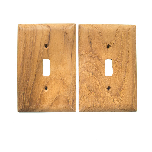 Whitecap Teak Switch Cover\/Switch Plate - 2 Pack [60172]