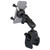 RAM Mount Small Tough-Claw Base w\/Double Socket Arm  Universal X-Grip Cell\/iPhone Cradle [RAM-B-400-UN7]