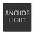 Blue Sea 6520-0035 Square Format Anchor Light Label [6520-0035]