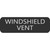 Blue Sea 8063-0522 Large Format Windshield Vent Label [8063-0522]