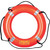 Mustang 30" Ring Buoy w\/Reflective Tape - Orange [MRD030-2-0-311]