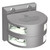 Lopolight Double Stacked Masthead Light - 5nm - Vertical Mount - 225 - Silver Housing w\/0.7M Cable [301-011ST]