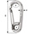 Wichard Symmetric Carbin Hook - 120mm Length - 15\/32" [02317]