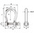Wichard HR Bow Shackle - 14mm Diameter - 35\/64" [11240]