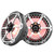 DS18 HYDRO 8" 2-Way Marine Speakers w\/RGB LED Lights - 125W RMS, 4-Ohm - Black Carbon Fiber [CF-8M]
