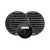 Aquatic AV GS2 Gauge Stereo  Pair of EC652 6.5" Black Speakers [CK304]